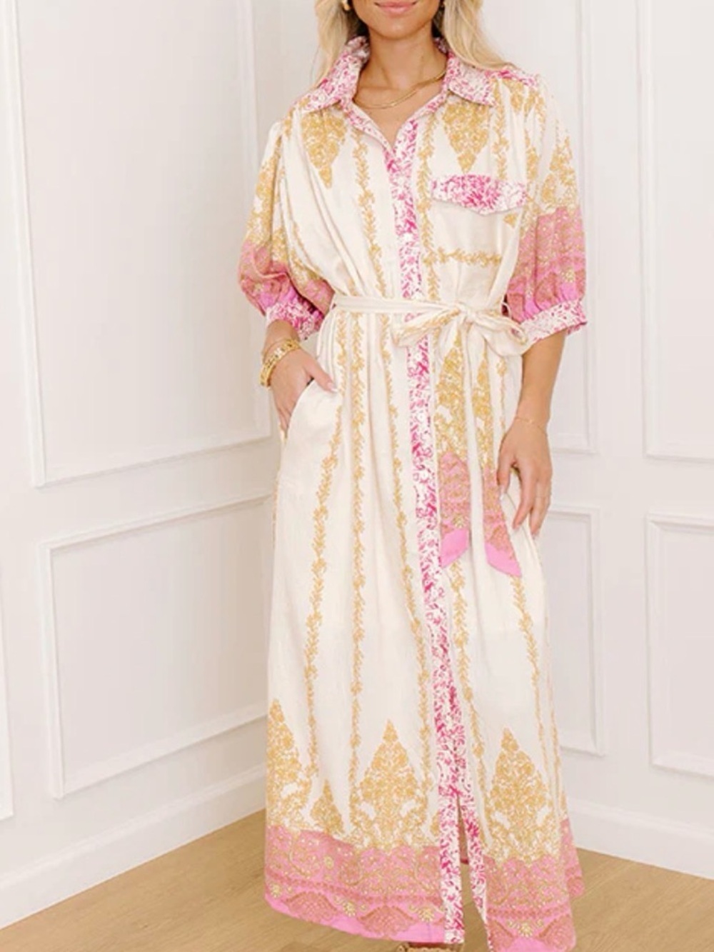 Entro Dress Maxi Floral